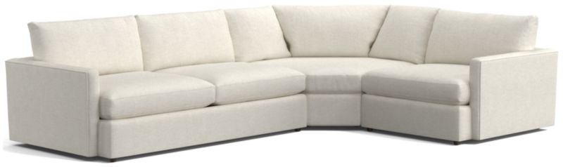 Lounge Deep 3-Piece Wedge Sectional Sofa - image 0 of 8