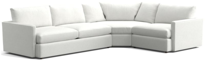 Lounge Deep 3-Piece Wedge Sectional Sofa - image 0 of 8