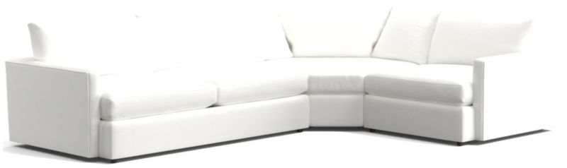 Lounge Deep 3-Piece Wedge Sectional Sofa - image 0 of 8