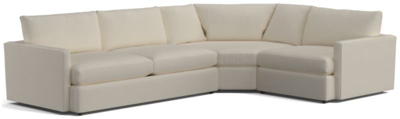 Lounge Deep 3-Piece Wedge Sectional Sofa - image 0 of 8