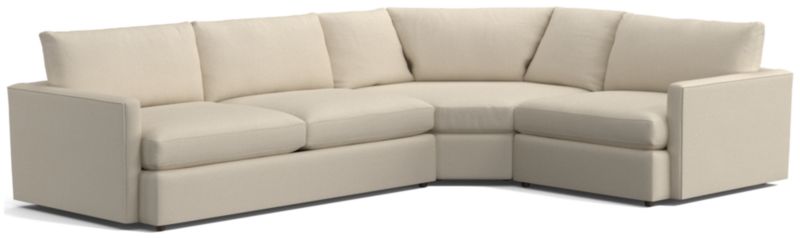 Lounge Deep 3-Piece Wedge Sectional Sofa - image 0 of 8