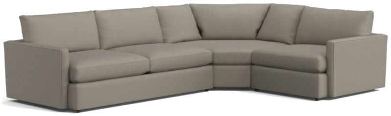 Lounge Deep 3-Piece Wedge Sectional Sofa - image 0 of 9