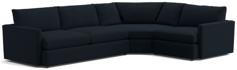 Lounge Deep 3-Piece Wedge Sectional Sofa - image 0 of 8