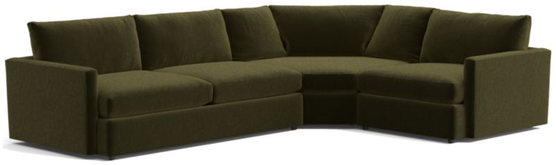 Lounge Deep 3-Piece Wedge Sectional Sofa - image 0 of 8