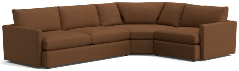 Lounge Deep 3-Piece Wedge Sectional Sofa - image 0 of 8