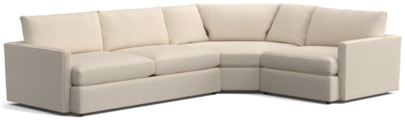 Lounge Deep 3-Piece Wedge Sectional Sofa - image 0 of 8