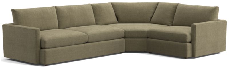 Lounge Deep 3-Piece Wedge Sectional Sofa - image 0 of 8