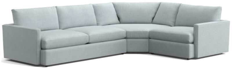 Lounge Deep 3-Piece Wedge Sectional Sofa - image 0 of 8