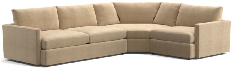 Lounge Deep 3-Piece Wedge Sectional Sofa - image 0 of 8