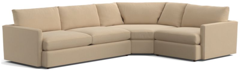 Lounge Deep 3-Piece Wedge Sectional Sofa - image 0 of 9