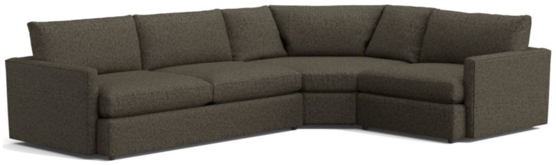 Lounge Deep 3-Piece Wedge Sectional Sofa - image 0 of 9