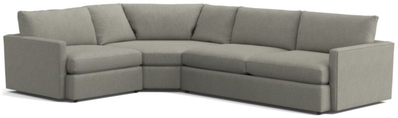 Lounge Deep 3-Piece Wedge Sectional Sofa - image 0 of 8