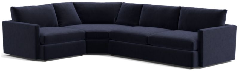 Lounge Deep 3-Piece Wedge Sectional Sofa - image 0 of 9