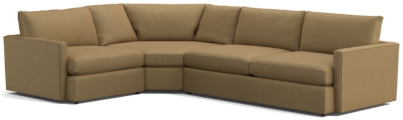 Lounge Deep 3-Piece Wedge Sectional Sofa - image 0 of 8