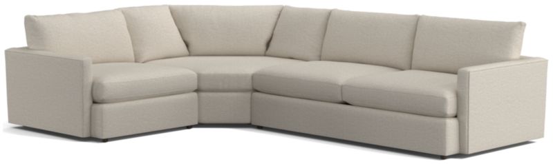 Lounge Deep 3-Piece Wedge Sectional Sofa - image 0 of 8