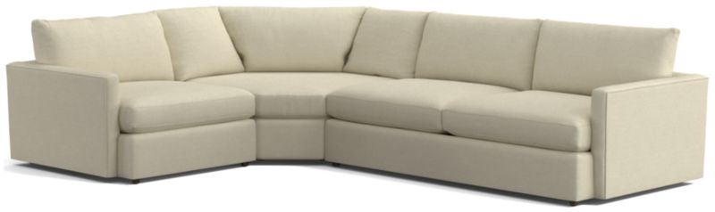 Lounge Deep 3-Piece Wedge Sectional Sofa - image 0 of 9