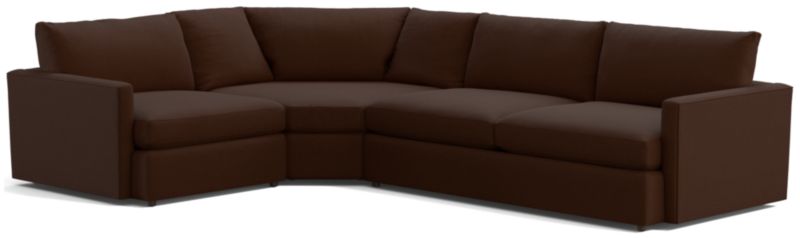 Lounge Deep 3-Piece Wedge Sectional Sofa - image 0 of 9