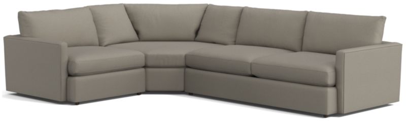 Lounge Deep 3-Piece Wedge Sectional Sofa - image 0 of 9