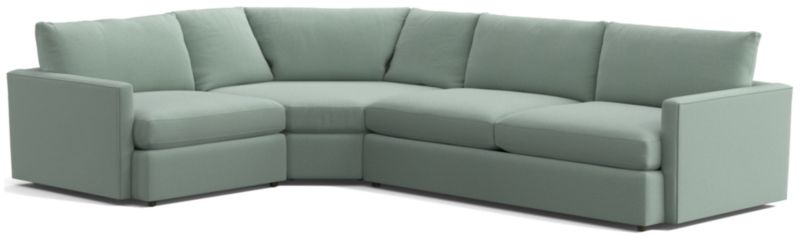 Lounge Deep 3-Piece Wedge Sectional Sofa - image 0 of 9