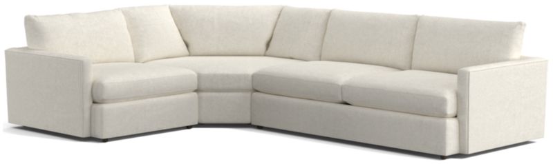 Lounge Deep 3-Piece Wedge Sectional Sofa - image 0 of 9