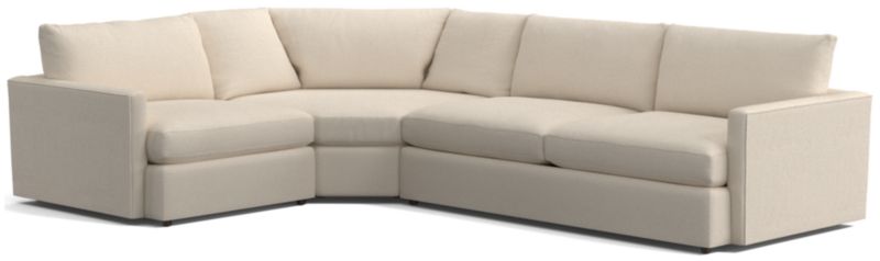 Lounge Deep 3-Piece Wedge Sectional Sofa - image 0 of 8