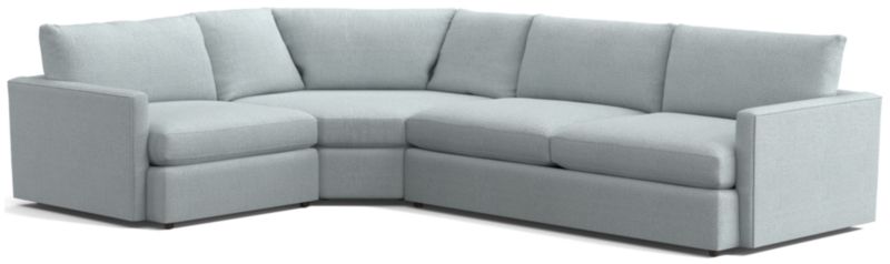 Lounge Deep 3-Piece Wedge Sectional Sofa - image 0 of 8