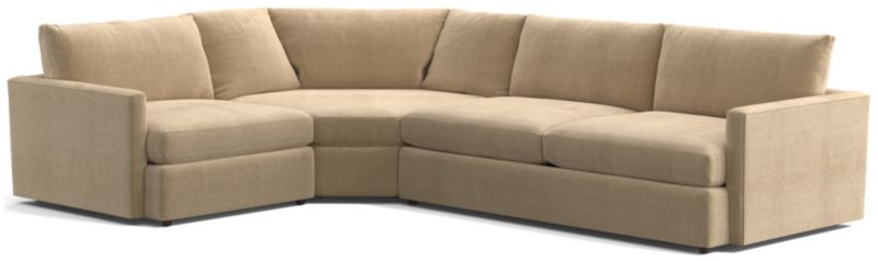 Lounge Deep 3-Piece Wedge Sectional Sofa - image 0 of 8