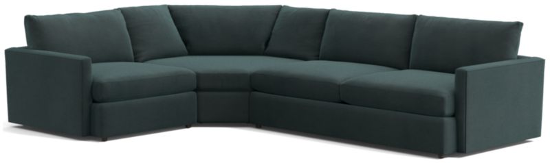 Lounge Deep 3-Piece Wedge Sectional Sofa - image 0 of 8