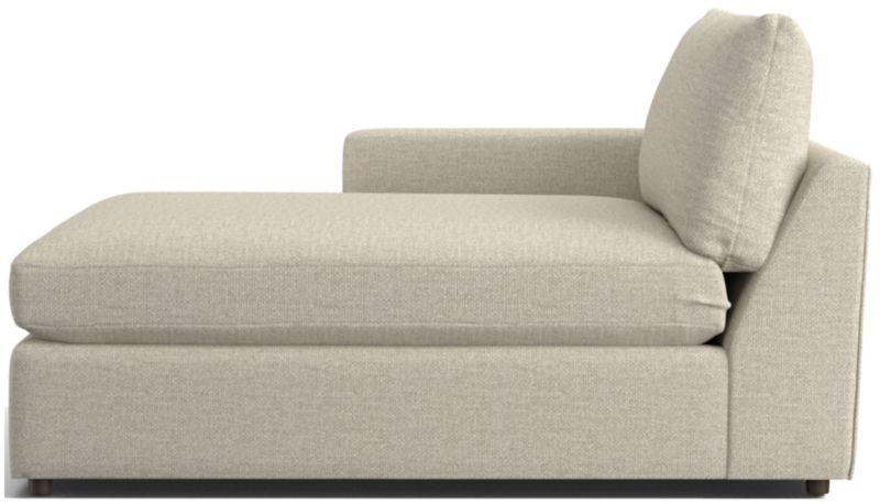 Crate and barrel chaise lounge discount