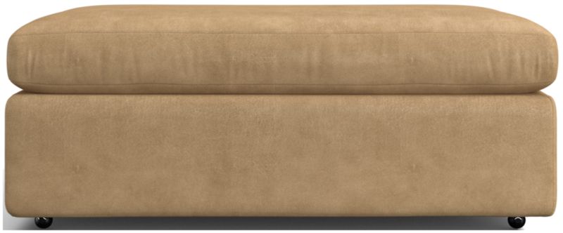 Lounge Leather Ottoman and a Half - image 0 of 2