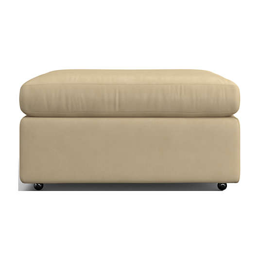Lounge 32 Leather Ottoman