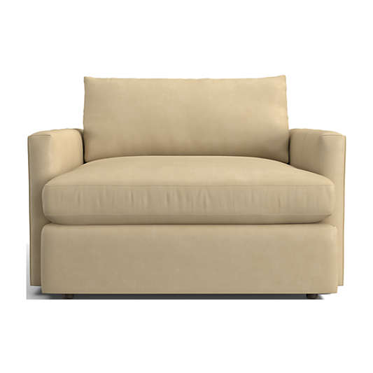 Lounge Deep Leather 49" Chair and a Half