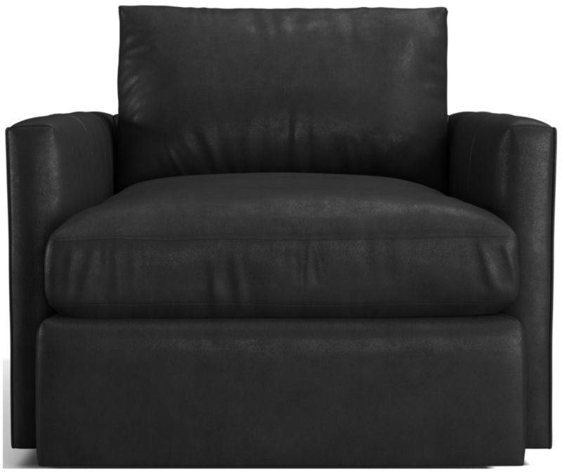 Lounge Deep Leather Swivel Chair - image 0 of 2