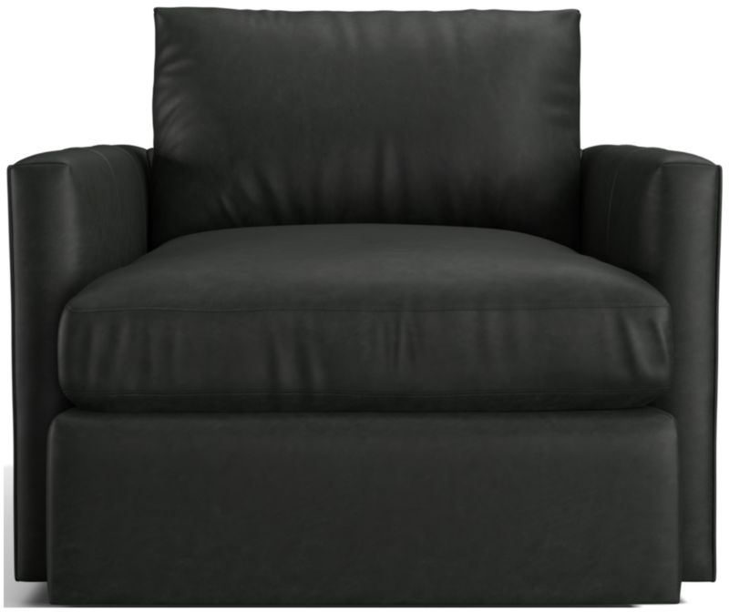 Lounge Deep Leather Swivel Chair - image 0 of 2