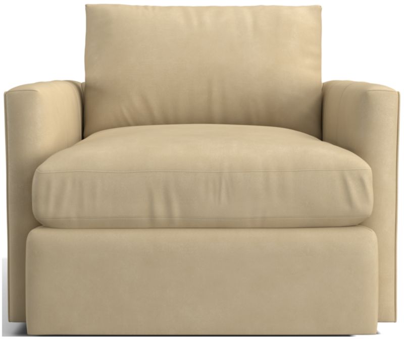 Lounge Deep Leather Swivel Chair - image 0 of 2