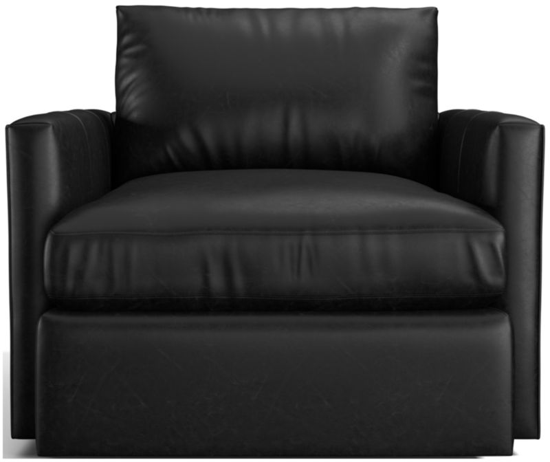 Lounge Deep Leather Swivel Chair - image 0 of 2