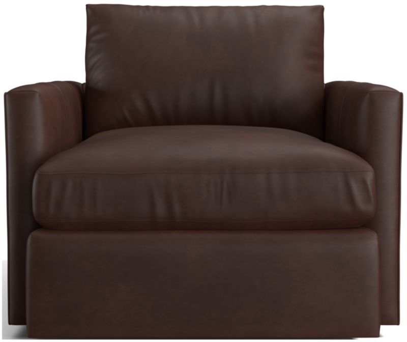 Lounge Deep Leather Swivel Chair - image 0 of 2