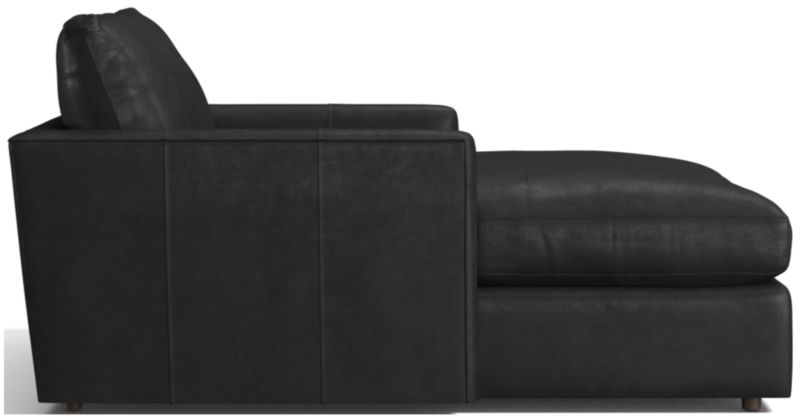 Lounge Deep Leather Chaise Lounge Deep - image 0 of 2