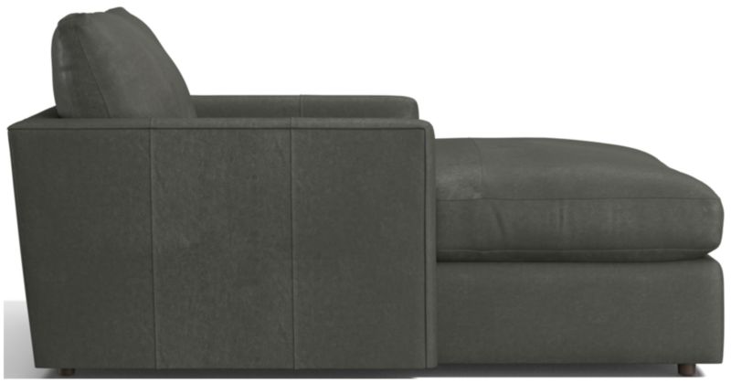 Lounge Deep Leather Chaise Lounge Deep - image 0 of 3