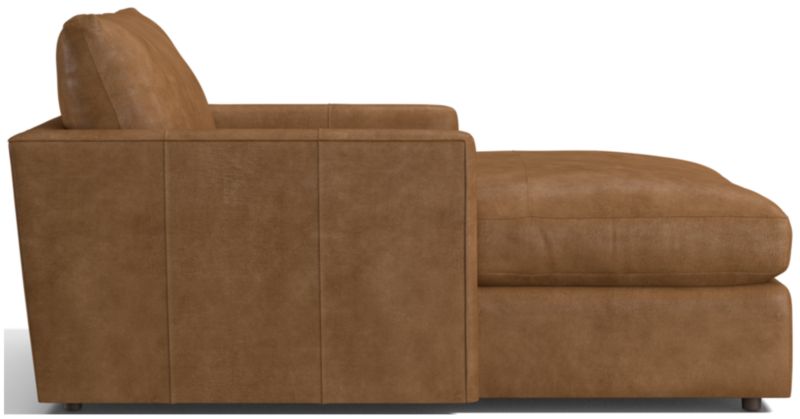 Lounge Deep Leather Chaise Lounge Deep - image 0 of 2