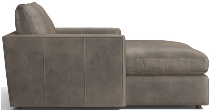 Lounge Deep Leather Chaise Lounge Deep - image 0 of 2