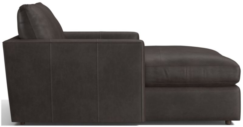 Lounge Deep Leather Chaise Lounge Deep - image 0 of 2