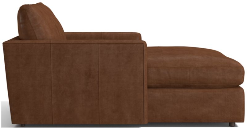 Lounge Deep Leather Chaise Lounge Deep - image 0 of 2