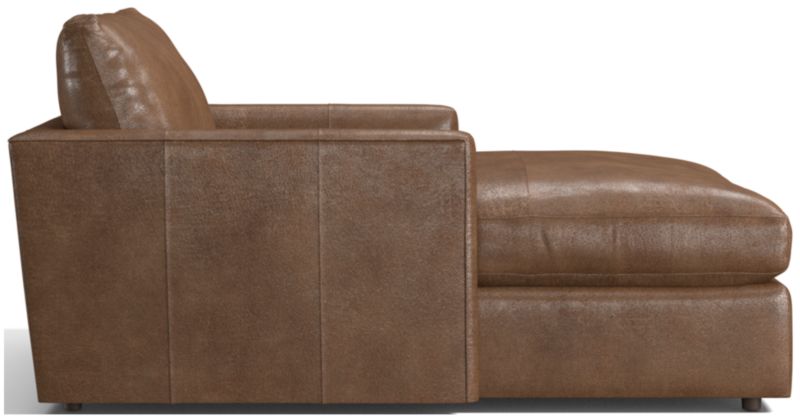 Lounge Deep Leather Chaise Lounge Deep - image 0 of 2