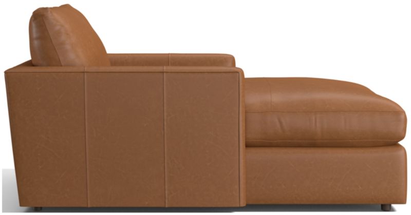 Lounge Deep Leather Chaise Lounge Deep - image 0 of 2