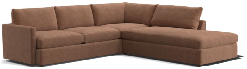 Lounge 2-Piece Right-Arm Bumper Sectional Sofa - image 0 of 11