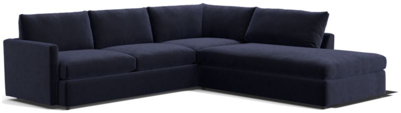 Lounge 2-Piece Right-Arm Bumper Sectional Sofa - image 0 of 13