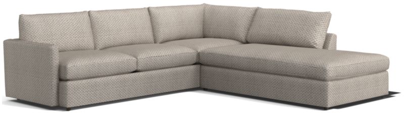 Lounge 2-Piece Right-Arm Bumper Sectional Sofa - image 0 of 11