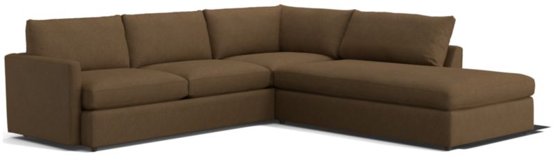 Lounge 2-Piece Right-Arm Bumper Sectional Sofa - image 0 of 11