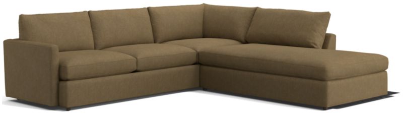 Lounge 2-Piece Right-Arm Bumper Sectional Sofa - image 0 of 11